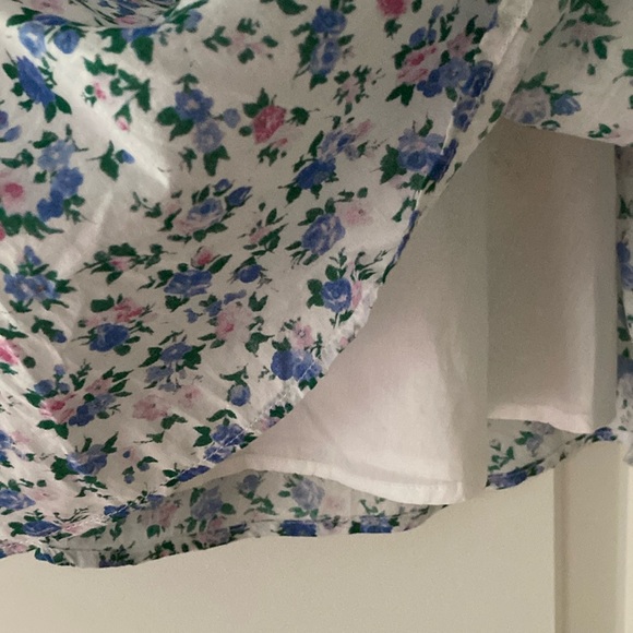 LoveShackFancy Cora Mini Dress Blue Jay Song - Picture 6 of 7